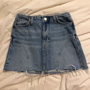 Reformation Denim Skirt